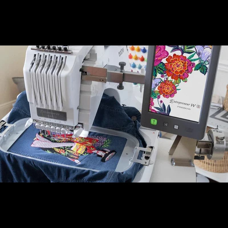 Machine à Broder Brother PR680W 6 Aiguilles — vue 9