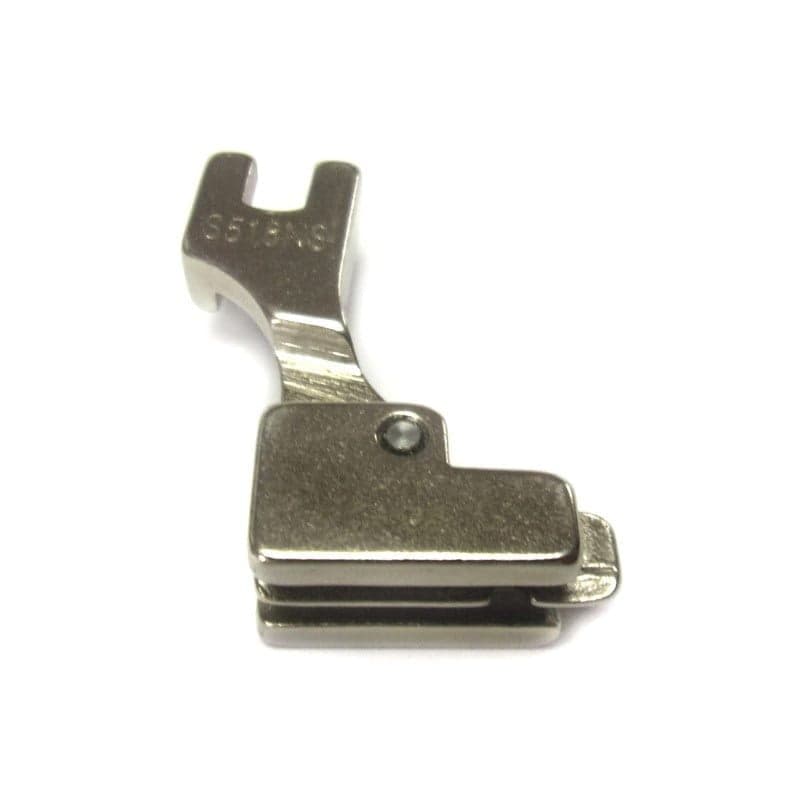 Pied de biche S518NS pour fermeture éclair invisible machine à coudre industrielle — vue 3