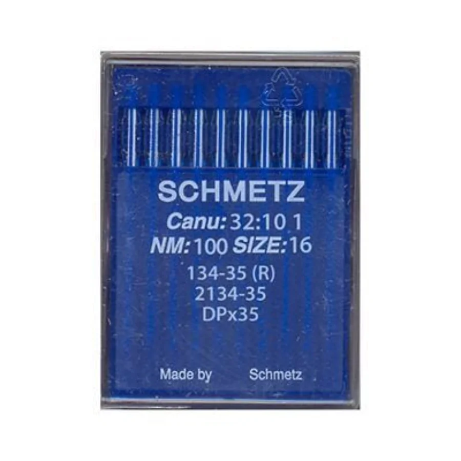Groz-Beckert Aghi Per Macchina Da Cucire Pelle – 134-35 LR, Confezione Da 100, Misura 19/120